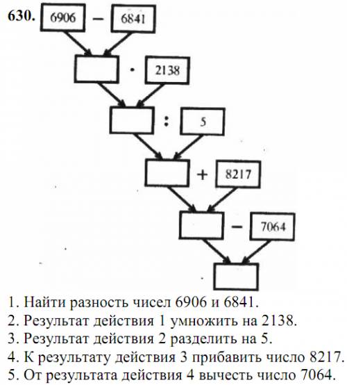 8217+2138*(6906-6841): 5-7064 составить программу вычесления выражения