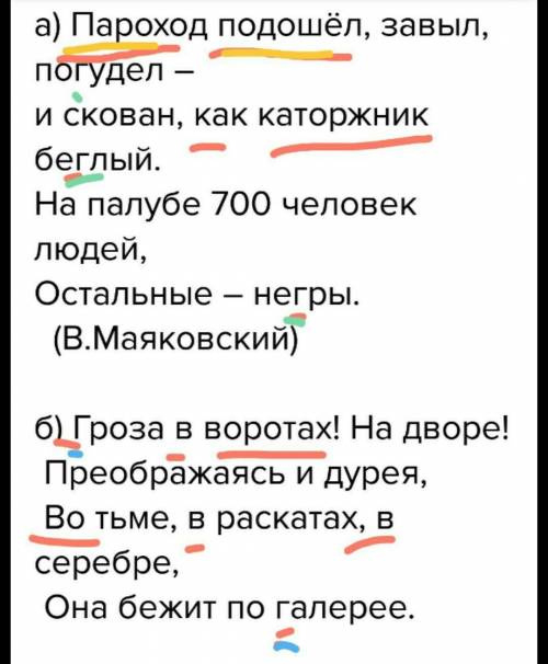Подчеркните повторяющиеся в этих художественных текстах звуки. как называется этот приём? какие обра