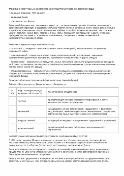 Как устроено жилищно-коммунальное хозяйство города?