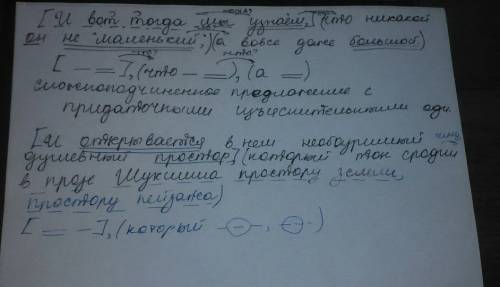 Составить схему одного из сложных предложений этого текста: герои шукшина - маленькие люди, но мал