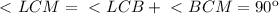 \ \textless \ LCM=\ \textless \ LCB+\
\textless \ BCM=90к