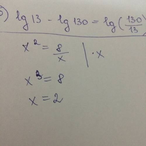 Решить уравнение x2=8\x xв квадрате равно 8 разделить на x