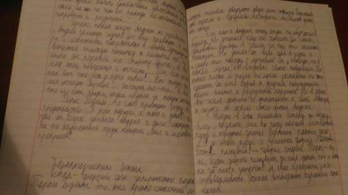 1вариант- остап 2 вариант- андрий характеристика героя( портрет,отнош.к родителям, учеба,поведение в