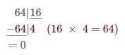 624/7= 9163/5= 249/6= 1224/4 64/16 столбиком