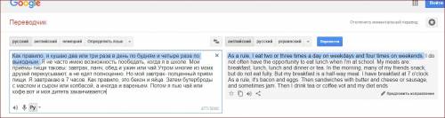 Составьте сочинение на тему my diet