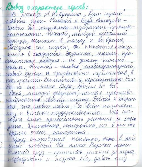 Составить сравнительно-сопоставительную таблицу характеристики веры и николая цитатами из произведен