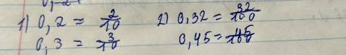 Представьте в виде обыкновенной дроби а) 0,2(3) , б) 0,32(45)