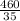 \frac{460}{35}
