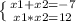 \left \{ {{x1 + x2 = -7} \atop {x1 
 * x2 = 12}} \right.