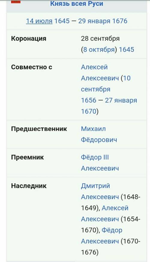 Являлся ли алексей михайлович тишайшим? , . хоть пару