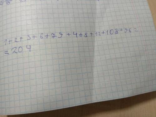 Вычисли суммы: 1+2+3+…+79; 4+8+12+…+96