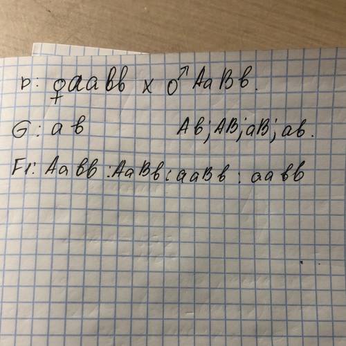 Р: aabb * aabb g: ab * ab,ab,ab,ab f: найдите f