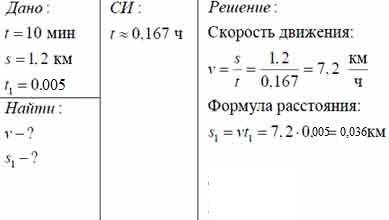 Трактор за 10 мин проходит путь 1,2 км. какой путь пройдет трактор за 20с, двигаясь с той же скорост