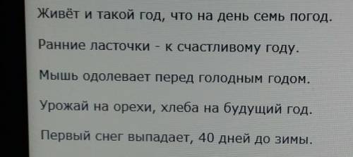 Нужно 5 пословиц для обж про погоду