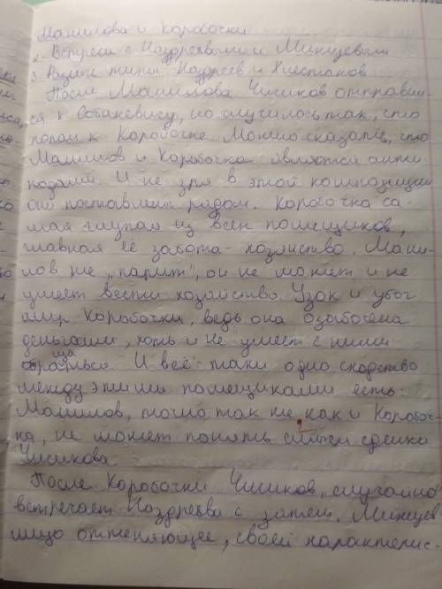 Написать сочинение, про помещицу : коробочку из произведения : мертвые души.​на один лист.​
