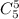 C_5^5