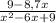 \frac{9-8,7x}{x^2-6x+9}