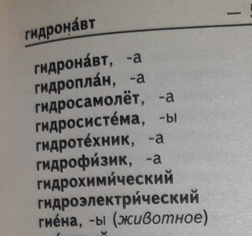 Используя орфоэпический словарь выпишите как можно больше существительных с начальными элементами те