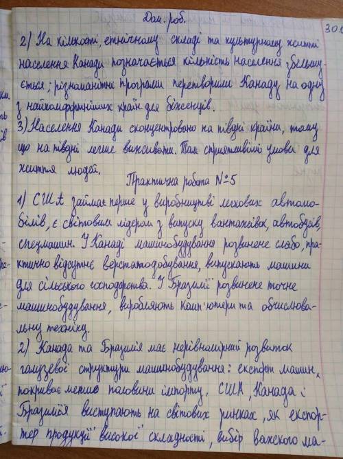 Спільні та відмінні риси розвитку машинобудування США, Канади та Бразилії? ​