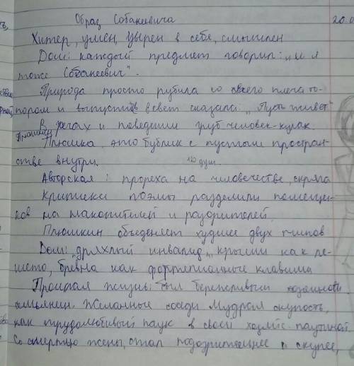 Образ Собакевича (Мертвые души Гоголь)