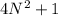 4N^2 +1