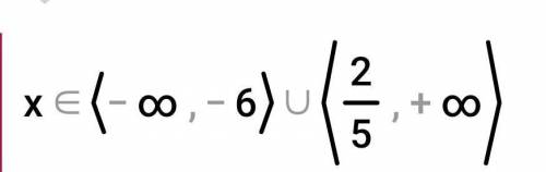 Решите это уровнение (5х-2)(х+6)>0