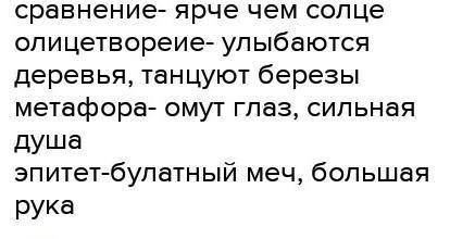Задание2. Прочитайте текст. Красота воды . Выпишите художественно-изобразительные средства с примера
