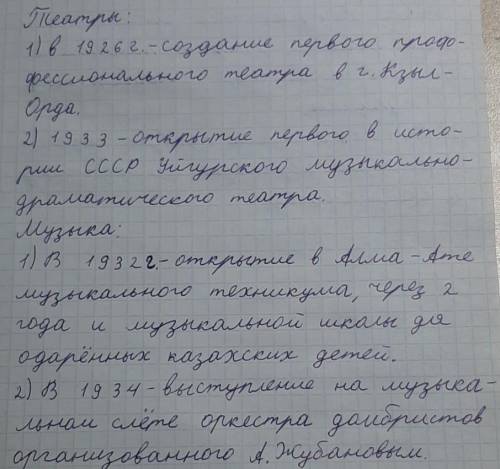 Заполните таблицу какие изменения произошлив искусстве в 20-30 годы ХХ века?приведите два примера