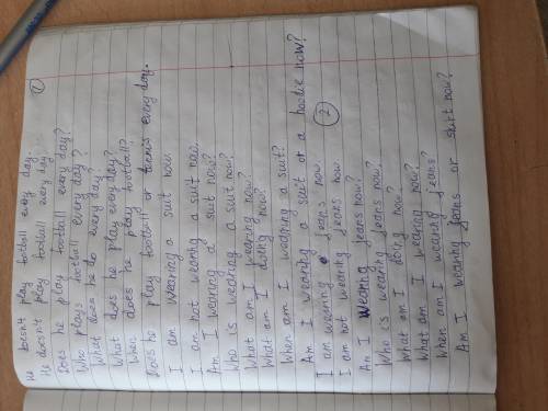 I(not to wear) jeans now my friend (not to like) to play football разобрать по типам предложения ( +