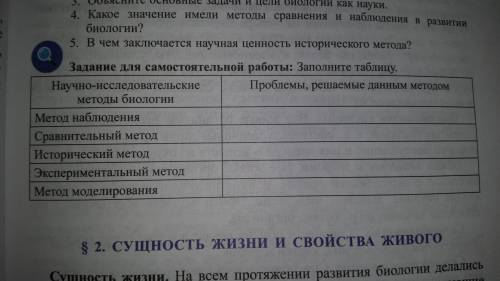 Проблемы решаемые методами наблюдения, сравнения, эксперимента, моделирования и историческим методом