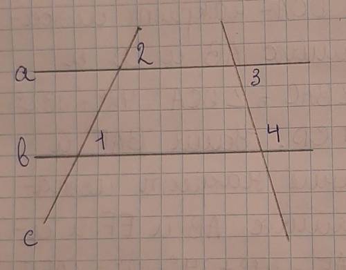ОЧЕНЬ с заданием! Заранее Найти угол 4, если <1=<2, <3=80° ​
