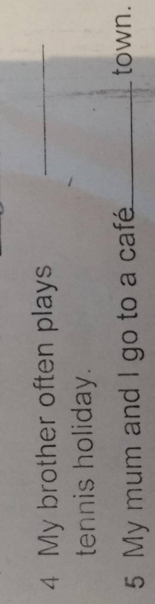 2 Complete the sentences with at, in or on. 7the1 This year we're having aholiday France.2 Dad often