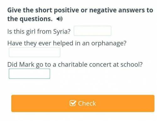 Give the short positive or negative answers to the questions. Is this girl from Syria? Have they eve