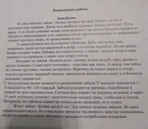 Выпиши из текста по 2-3 примера имён