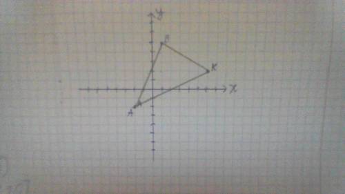 Төбелері A (-2;-2),B (1;5),K (6;2) берем​