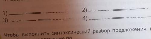Состовь и запиши предложения к схемам​