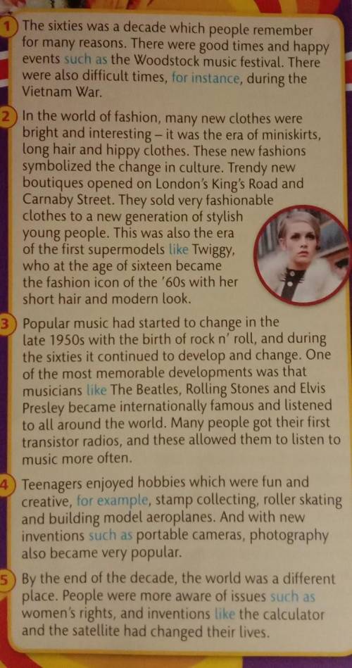. read the model text and answer the question1. what type of text is it?a. a historical b. a narrati