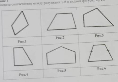 Как называются все фигуры на фото