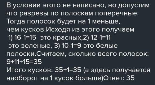 Обрез ткани разделили по выкройке тремя мелками разных цветов: белым, синим и розовым. Если разрезат